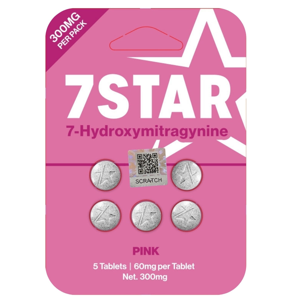 🌸 7STAR Pink 7-Hydroxymitragynine 60mg