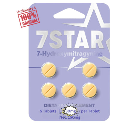7 Star 7 Hydroxy 5 Count 30 mg Tab - 12 Pack in Box