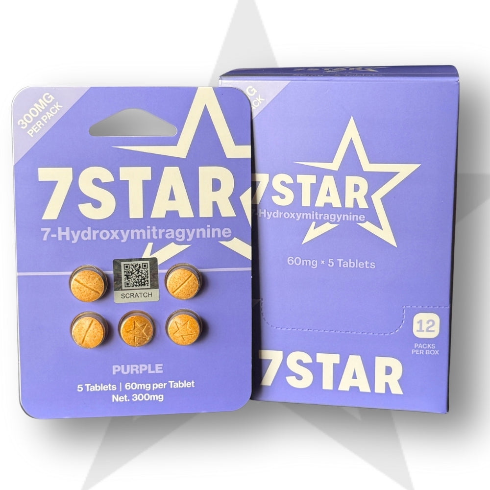 🟣 7STAR Purple 7-Hydroxymitragynine 60mg Tablets