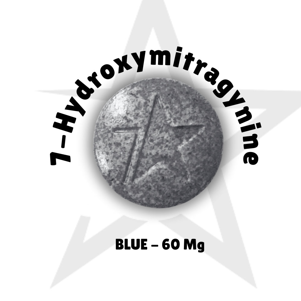 🔵 7STAR Blue 7-Hydroxymitragynine 60mg Tablets