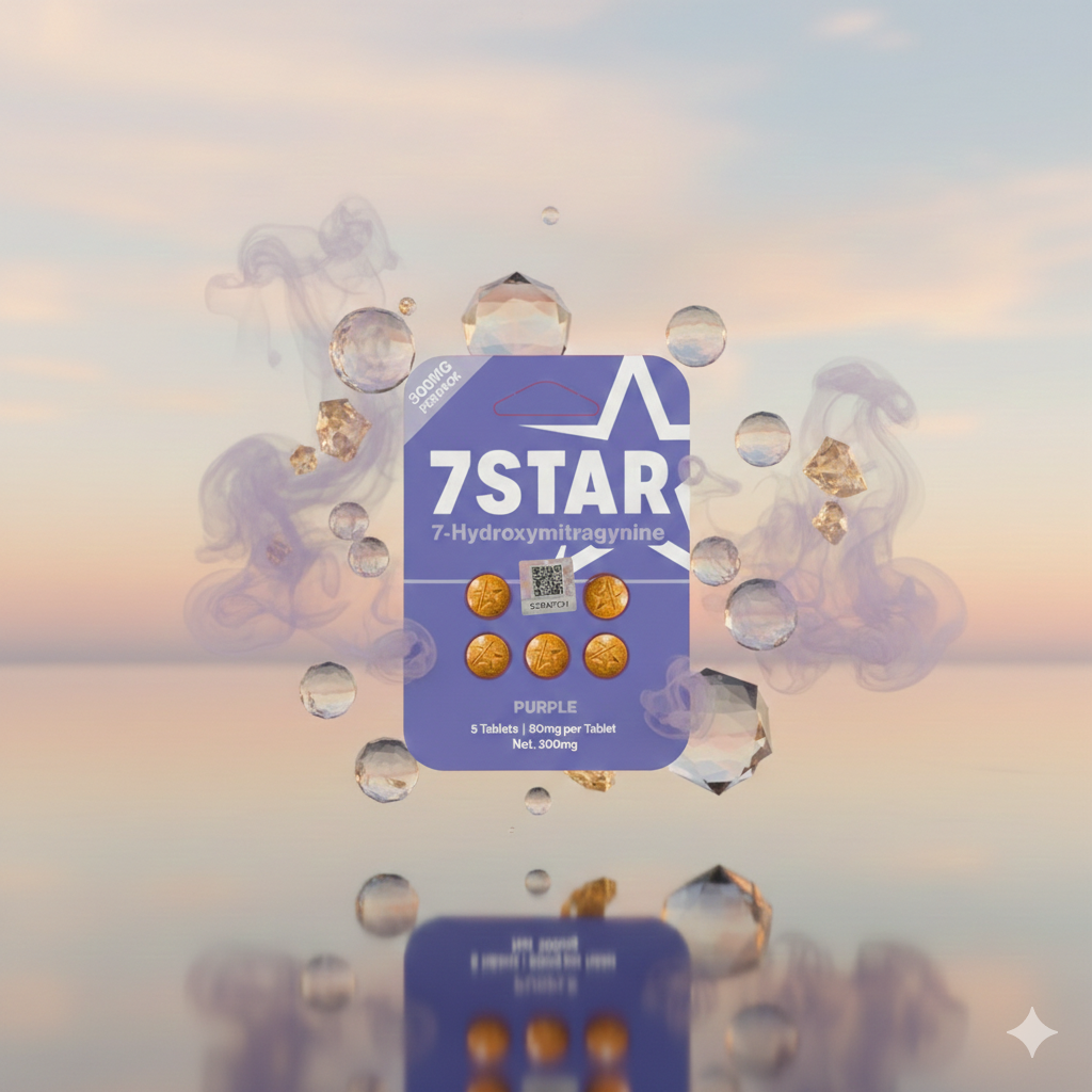 🟣 7STAR Purple 7-Hydroxymitragynine 60mg Tablets