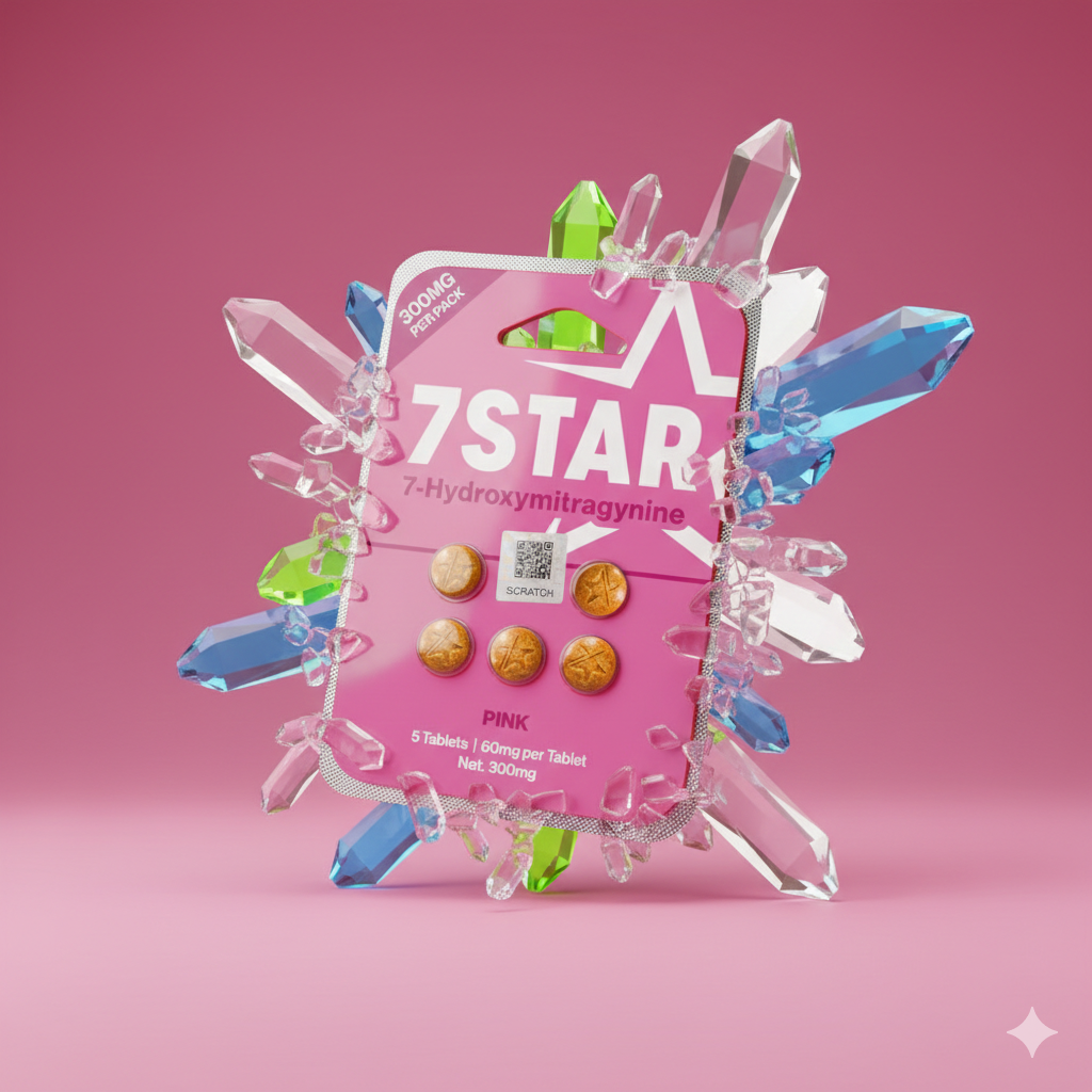 🌸 7STAR Pink 7-Hydroxymitragynine 60mg