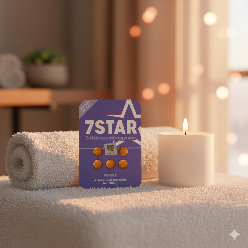 🟣 7STAR Purple 7-Hydroxymitragynine 60mg Tablets