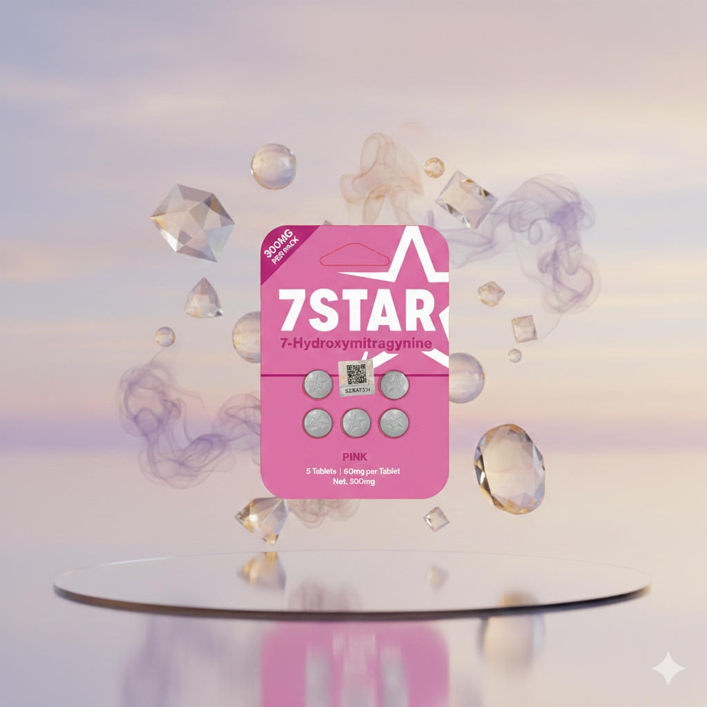 🌸 7STAR Pink 7-Hydroxymitragynine 60mg