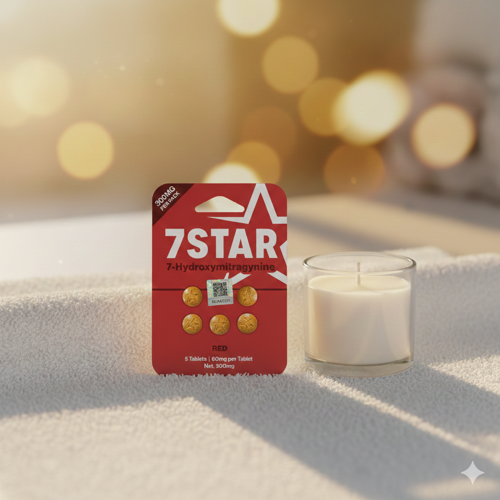 🔴 7STAR Red 7-Hydroxymitragynine 60mg Tablets