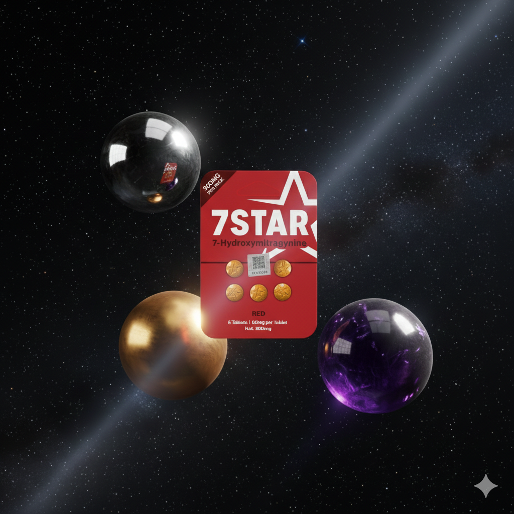 🔴 7STAR Red 7-Hydroxymitragynine 60mg Tablets