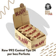 Raw 992 Conical Tips Perfecto