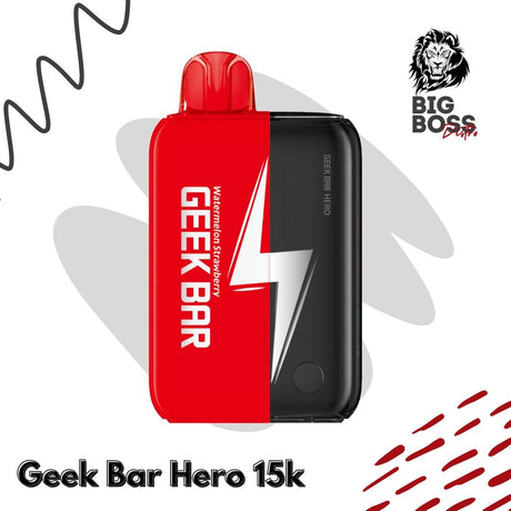 Geek Bar Hero 15k Puff Disposable Vape - Big Boss Wholesale Distro