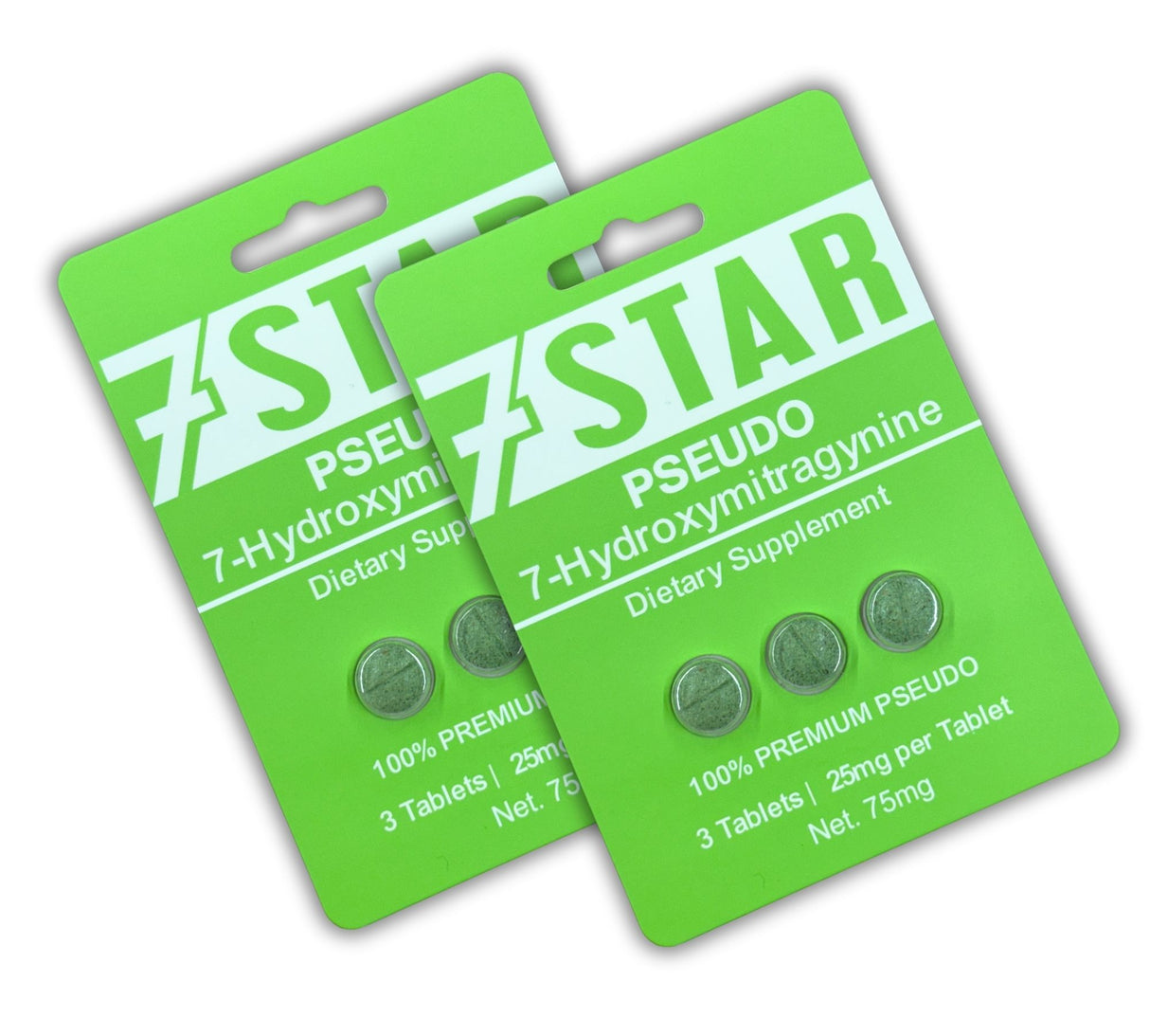 7 Star PSEUDO 7 Hydroxy 3 Count Tablet - Single Pack