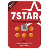 🔴 7STAR Red 7-Hydroxymitragynine 60mg Tablets