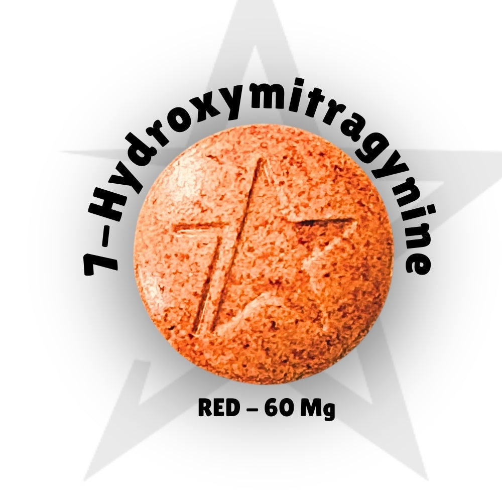 🔴 7STAR Red 7-Hydroxymitragynine 60mg Tablets