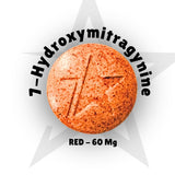 🔴 7STAR Red 7-Hydroxymitragynine 60mg Tablets