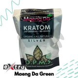 Wholesale Green Maeng Da Kratom Capsule - OPMS Silver