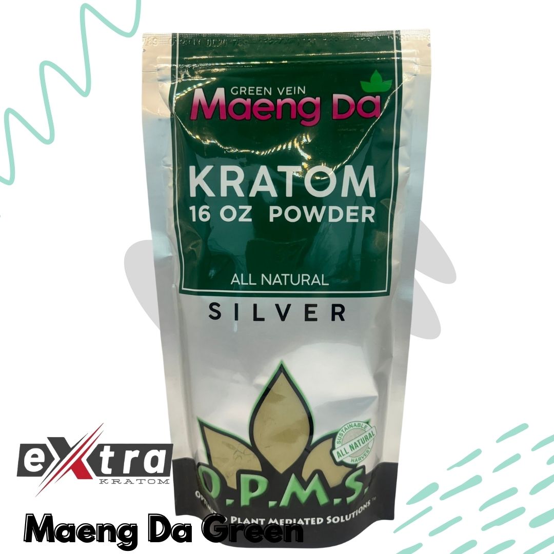 Wholesale Green Maeng Da Kratom Powder - OPMS Silver