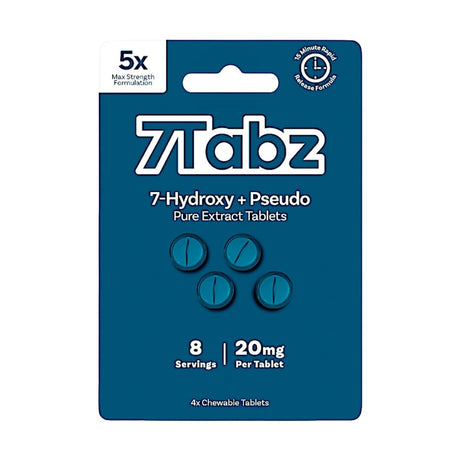 7Tabz 7 hydroxy + Pseudo 20 mg 4 Count Tab Box ( 10 Pack )