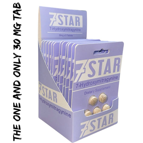 7 Star 7 Hydroxy 30 mg Tab - 12 Pack in Box