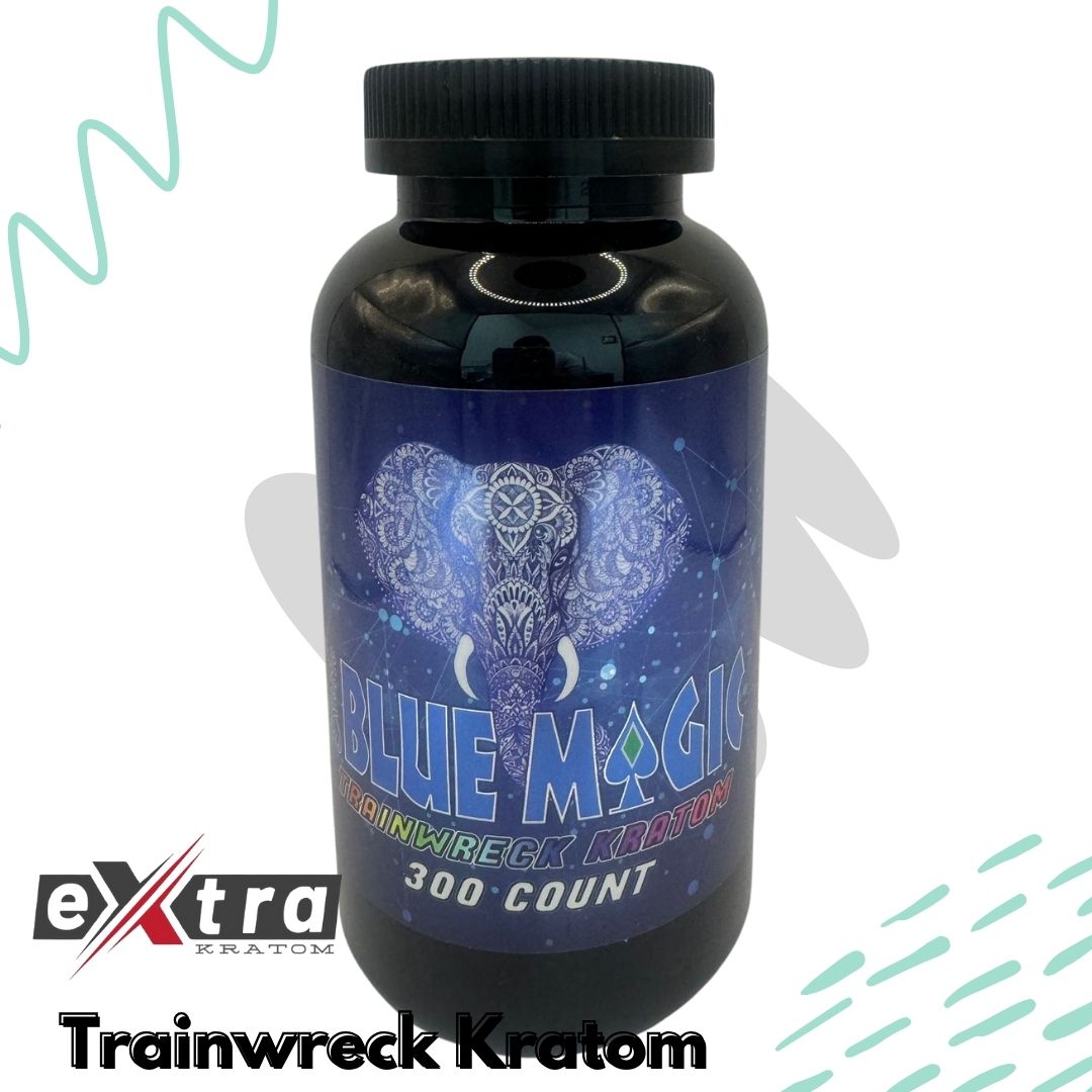 Wholesale Trainwreck Kratom Capsule - Blue Magic