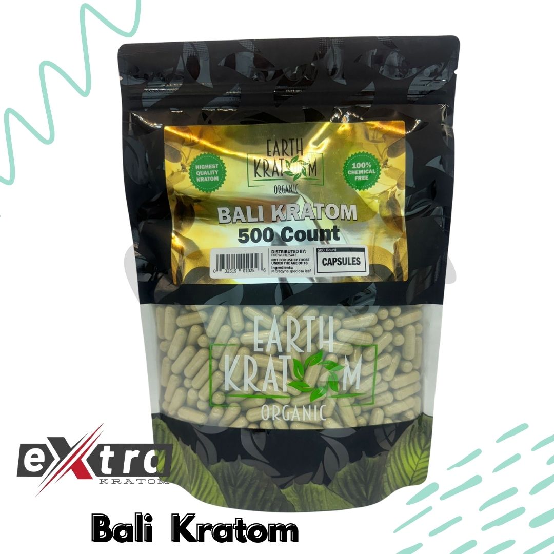 Wholesale Bali Kratom Capsule - EARTH KRATOM