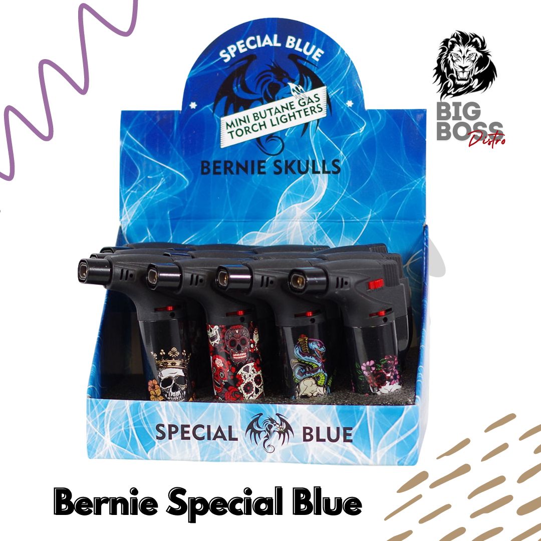 Special Blue Torch Bernie Skulls