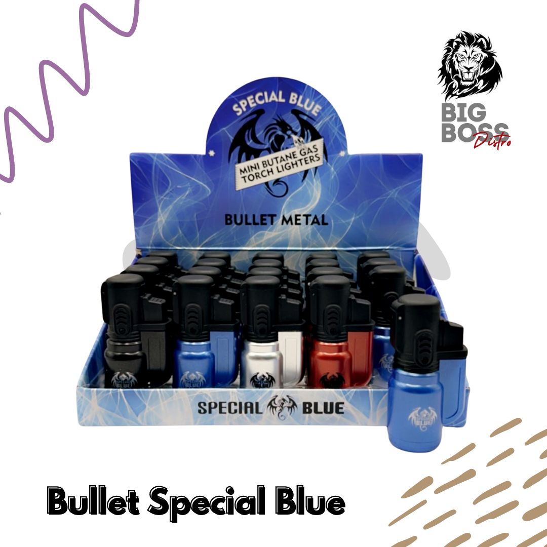 Special Blue Bullet Metal Lighter