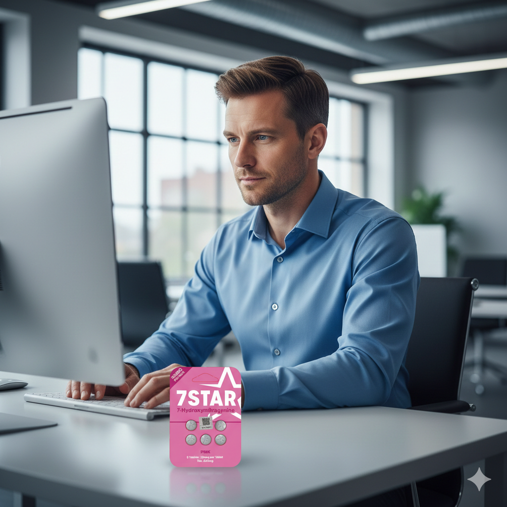 🌸 7STAR Pink 7-Hydroxymitragynine 60mg