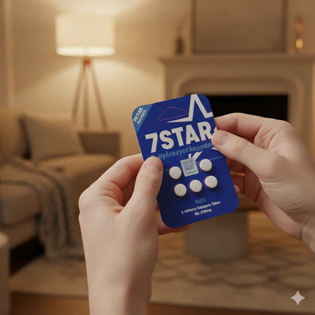 🔵 7STAR Blue 7-Hydroxymitragynine 60mg Tablets