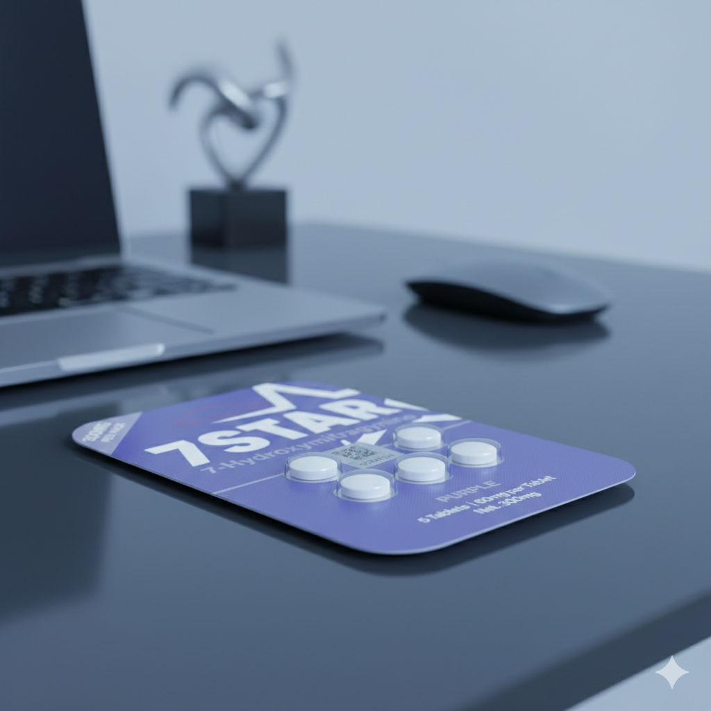 🟣 7STAR Purple 7-Hydroxymitragynine 60mg Tablets
