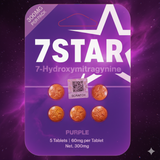 🟣 7STAR Purple 7-Hydroxymitragynine 60mg Tablets