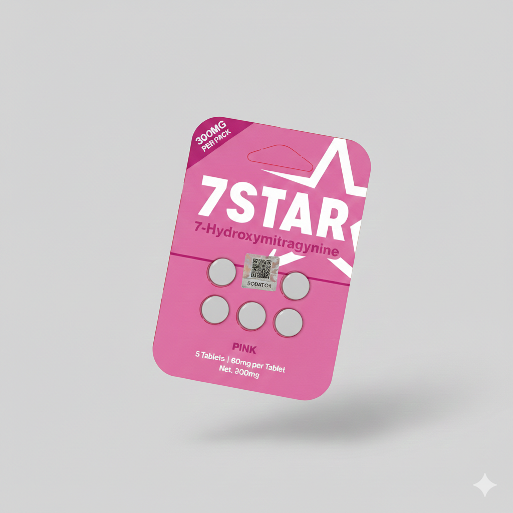 🌸 7STAR Pink 7-Hydroxymitragynine 60mg