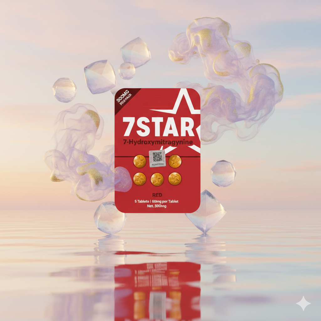 🔴 7STAR Red 7-Hydroxymitragynine 60mg Tablets