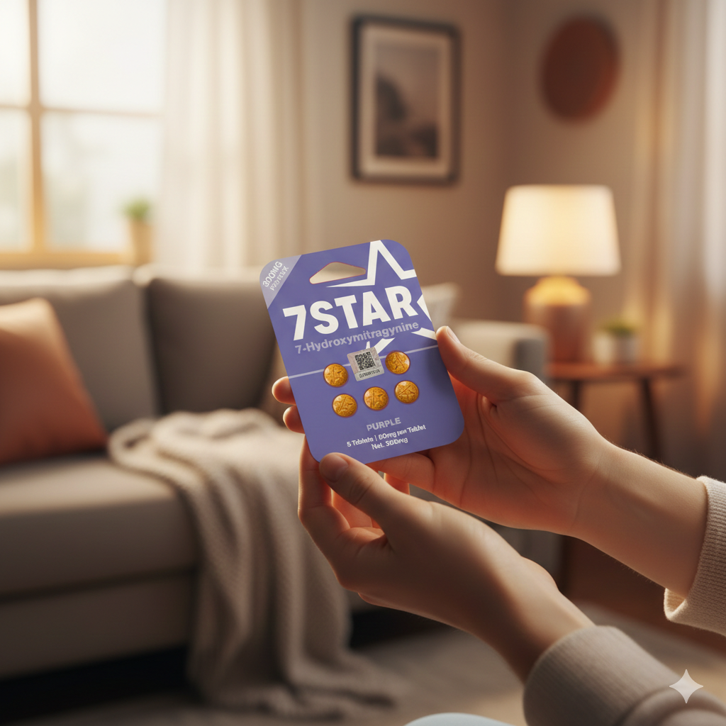 🟣 7STAR Purple 7-Hydroxymitragynine 60mg Tablets