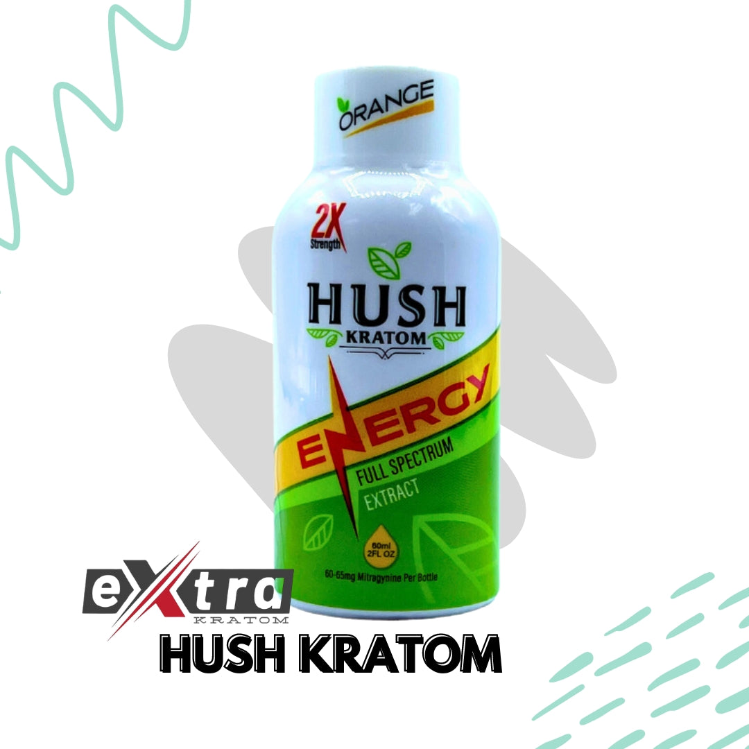 Wholesale Hush Kratom Energy Shot 2 Oz