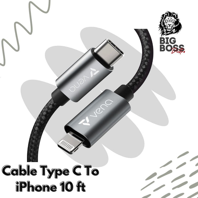 Cable Type C To iPhone 10 Fit