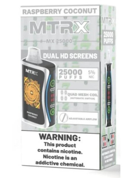 Wholesale MTRX 25k Disposable Vape Box