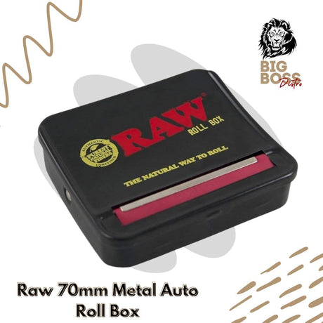 Raw 70mm Metal Auto Roll Box