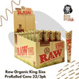 Raw Organic King Size Pre Rolled Cone