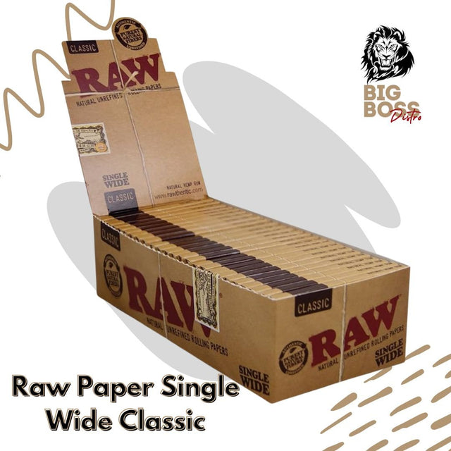 Raw Paper Single Wide Classic