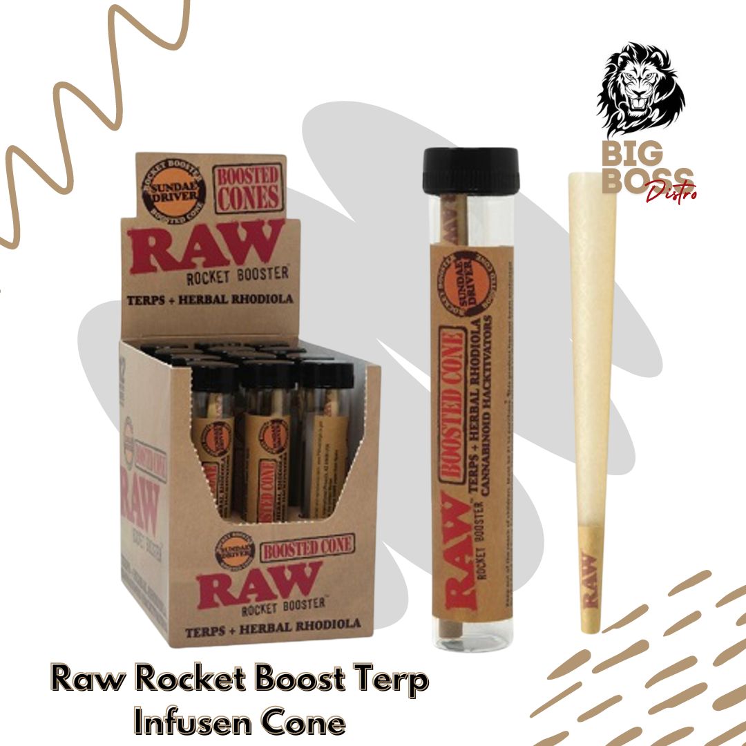 Raw Rocket Boost Terp Infusen Cone