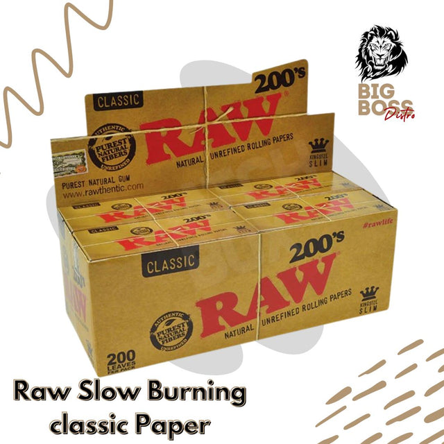 Raw Slow Burning classic Paper